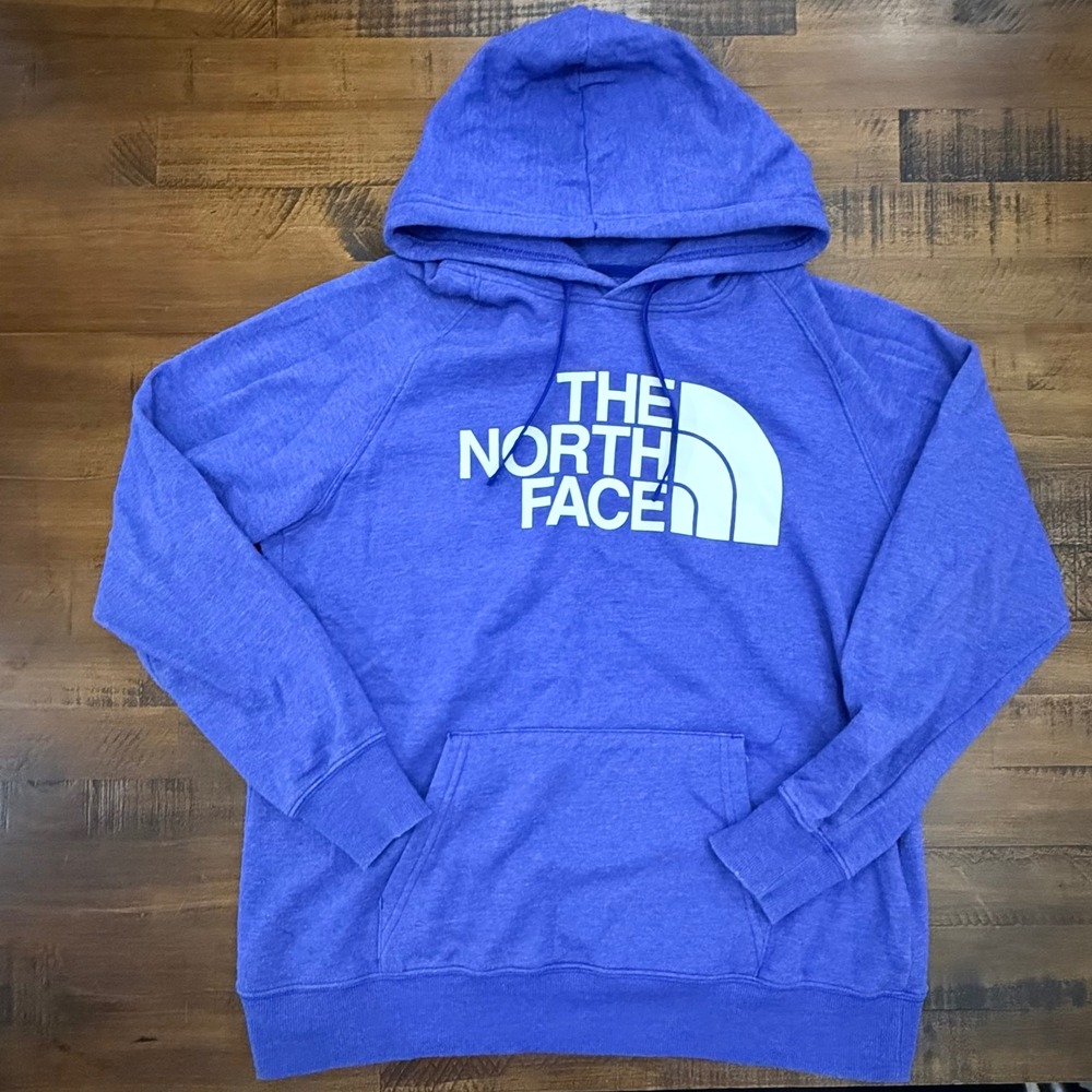 The North Face Womens Hoodie Pullover Sweatshirt Purple Medium